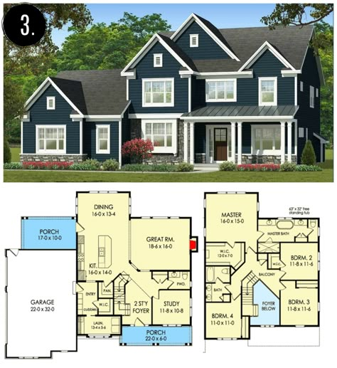 Houses With Layout, Modern Farmhouse Sims 4, Brindleton Bay, Modern Farmhouse Floorplan, Farmhouse Layout, Sims 4 Houses Layout, 3d Floor Plans, Farmhouse Floor Plans, Sims Houses