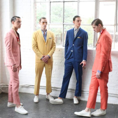 Men’s Colored Suits, Fun Wedding Suits Men, Bright Suits For Men, Colorful Suit Men, Colorful Wedding Suits Men, Mens Colorful Suits, Colorful Wedding Attire, Colorful Mens Suits, Colourful Groomsmen