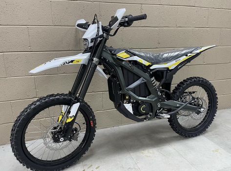 Surron Ultra Bee 2023 Graphics Kit Only 700 miles from new  74v E 60Mph 440 Nm Torque  140km Range  CST Tyres  Front & Rear Wavy Disc's Surron Electric Bike, Custom Dirt Bike, Motorcycle Ideas, Image Moto, Bike Prices, Electric Dirt Bike, Graphic Kit, Motor City, Puff And Pass