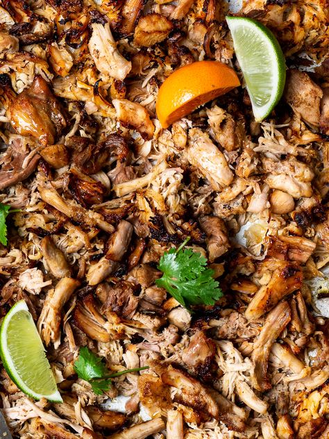 Instant Pot Crispy Chicken Carnitas - Sandra Valvassori Crispy Chicken Carnitas, Carnitas Instant Pot, Chicken Carnitas, Crispy Chicken, Instant Pot Recipes, Pot Recipes, Instant Pot, Chicken