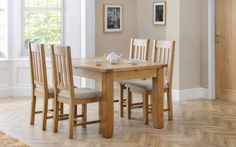 Julian Bowen Dining Hereford Dining Chair House of Isabella UK 6 Seater Dining Table, Extending Dining Table, Oak Dining Chairs, Extending Table, Matching Chairs, Hereford, Oak Dining Table, Wooden Dining Tables, Oak Furniture