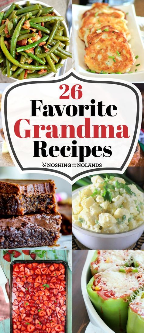 26 Favorite Grandma Recipes from around the world for you to enjoy Appalachian Recipes, Grandma Recipes, Pyrex Dishes, Grandma's Recipes, Grandma Cooking, Grandma's Kitchen, Recipes From Around The World, Country Recipes, Heirloom Recipes