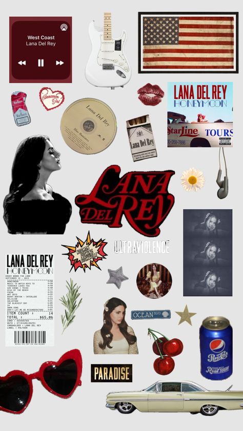 Terrence Loves You, Lana Del Rey Albums, Lana Del Rey Honeymoon, Vintage Paper Printable, Photo Phone Case, Iphone Stickers, Scrapbook Printing, Cute Laptop Stickers, Iphone Case Stickers