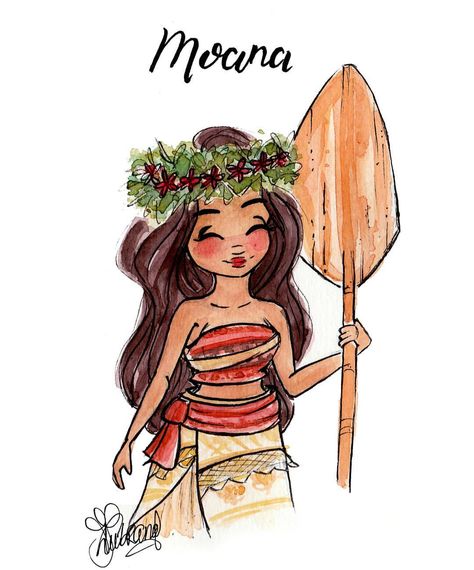 🌊 I am Moana of Moto Nui. You will board my boat and restore the heart to Te Fiti. 🌊 My gosh, you guys. The world building in this movie is beyond amazing! I was pondering to draw her with her hair in a bun, as I love that look on her, but I settled for the flowy hair in the end. Stating the obvious, I know. Hehe. I also drew Kida specifically in that pose so I could draw Moana with the paddle board. I think they would be great friends. ^_^ I definitely have to draw Hei Hei though, but I ... Draw Moana, I Am Moana, Flowy Hair, Te Fiti, World Building, Moana, Building, The World