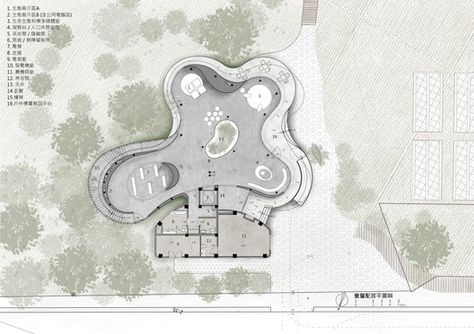 SINICA Eco Pavilion,Floor Plan Sam Yang, Pavilion Plans, Landscape Design Drawings, Pavilion Design, Architecture Concept Diagram, Architecture Design Drawing, Concept Diagram, Architecture Graphics, Architecture Design Concept