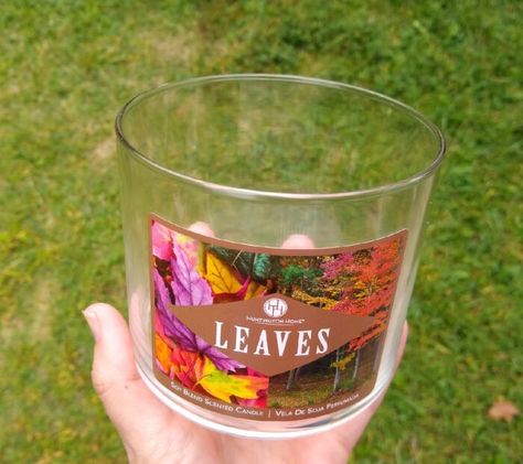 18 Ways to Reuse Aldi Glass Candle Jars | ALDI REVIEWER How To Reuse Candle Jars, Repurpose Glass Candle Jars, Bath And Body Works Candles Reuse, Reuse Glass Candle Jars, Candle Jars Reuse Diy, Candle Jars Reuse, Candle Jars Crafts, Recycled Candle Jars, Reuse Candle Jars