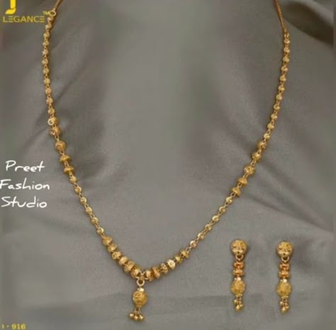 Gundla Chain Designs, Gold Chain For Baby Girl, Baby Girl Gold Chain Designs, Neklesh Gold Jewelry Simple, Kids Gold Jewelry, Gold Earrings For Kids, Gold Jewels Design, Neck Pieces Jewelry, Antique Necklaces Design