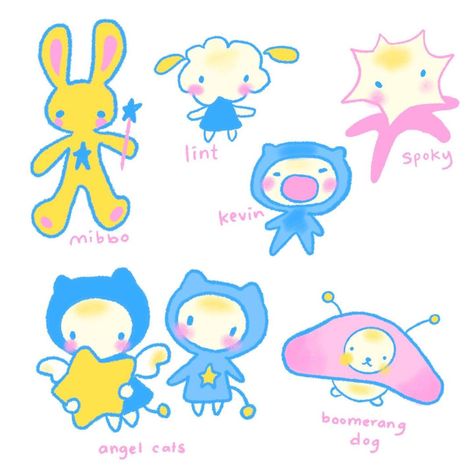 Cute Characters Design, Cute Characters Cartoon, Character Design Cute, Cute Character Design, Silly Art, Instagram Stickers, Cute Character, Sticker Ideas, Dibujos Cute