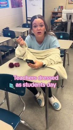 Teacher Dress Like Student Day, Dress Like Your Students Day, Teachers Dress Like Students Day, Students Dress Like Teachers Spirit Week, Dress Like A Student Day For Teachers, Dress Like A Student Day, Teachers Dress, Student Day, Teaching Humor