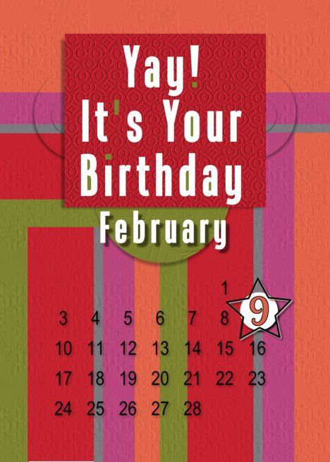 Personalized Holiday Cards, Birthday Date, Graduation Invitations Template, Vintage Birthday Cards, 23rd Birthday, February Birthday, Birthday Dates, Free Ecards, February 9