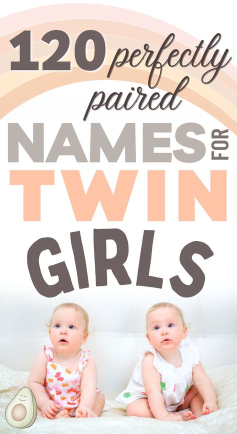 Names For Twin Sisters, Twin Girl Names Unique, Emory Name, Twin Names For Girls, Unique Twin Names, Double Girl Names, L Girl Names, Twin Baby Girl Names, Twin Girl Names