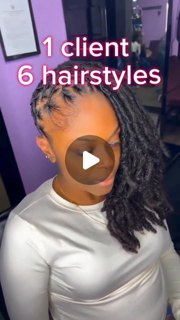 Women Locstyles on Instagram: "Check out these loc style from @msnatural83

Part 2 of my client spotlight … I met her in 2013 (crochet braids and box braids) … we’ve been locked in ever since. September 2019 I transitioned her to locs and I’ve maintained them. She drives all the way from Orangeburg SC to sit in my chair and I am forever grateful ❤️ #clientfeature #clientspotlight #clientelenotclients #clientelenotjustclients #charlotte #charlottenc #chalottelocs #locsincharlotte #locscharlotte #atllocs #atllocstylist #atlloctician #cltlocs #cltlocstylist #cltloctician #locs4life #locs #locstyles #locstylesforwomen" Loc Styles, Forever Grateful, Crochet Braids, Charlotte Nc, Box Braids, Locs, Braids, Hairstyles, Hair Styles