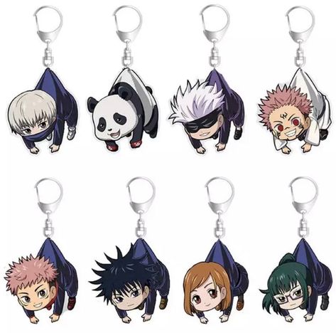 Anime Keychain, Anime Items, Anime Jujutsu Kaisen, Merch Ideas, Yuji Itadori, Anime Merchandise, Car Keychain, Key Chains, Jujutsu Kaisen