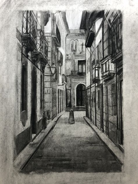 Practicing Perspective, Perspective City, Perspective Practice, Drawing Proportions, Perspective Drawing Architecture, Disney Drawings Sketches, A Level Art Sketchbook, Perspective Drawing Lessons, Drawing Interior