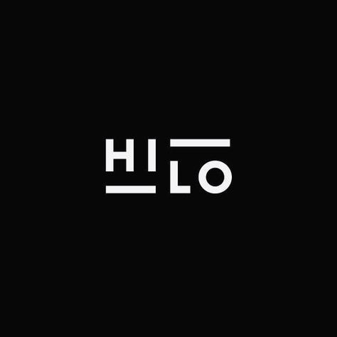 HiLo _ Untitled Paris #inspiration #branding #design #identity #logo Logo Intelligent, Mode Logos, Clever Logo Design, Typo Logo Design, Urban Logo, Streetwear Logo, Typographic Logo Design, Inspiration Logo Design, Logo Minimalista