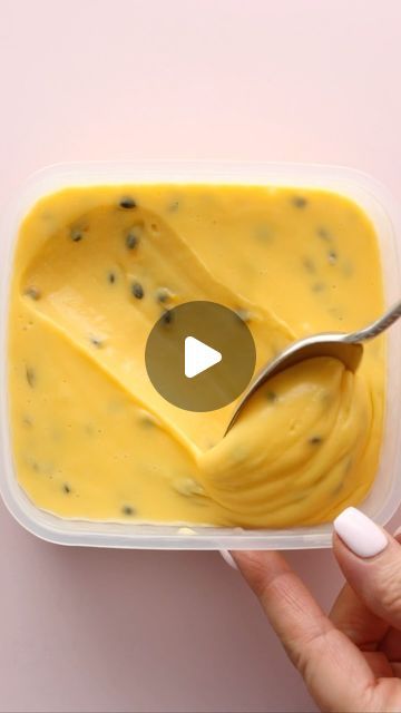 Manuela Kjeilen on Instagram: "This passion fruit curd is so incredibly fresh and delicious that you ‘ll want to put it on everything! This passion fruit curd is made with fresh passion fruit, lemon juice, heavy cream, and sour cream. Sour cream adds a subtle tanginess to the passion fruit curd, and I use just a little bit of heavy cream it gives the curd a silky-smooth end result. Make sure to use fresh passion fruit for the best passion fruit flavor in your curd. Use it as a filling inside your cakes, or cupcake, on top of pavlova with some whipped cream, or in your yogurt for breakfast the possibilities are endless! The recipe can be found in the filling category in my baking app, Love Manuela. Tap the link in my bio to explore. Have a wonderful day, everyone! #Passionfruit #Passionfr Passionfruit Filling For Cake, Passion Fruit Whipped Cream, Passion Fruit Cake Filling, Passion Fruit Curd Recipe, Passion Fruit Cupcakes, Passion Fruit Cupcakes Recipe, Passion Fruit Cake Recipe, Passion Fruit Dessert Ideas, Passion Fruit Pudding