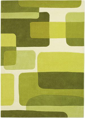 Retro Rugs, Mid Century Modern Patterns, Rug Inspiration, Gelli Printing, Diy Carpet, Green Carpet, Stair Runner Carpet, Green Decor, Salon Design