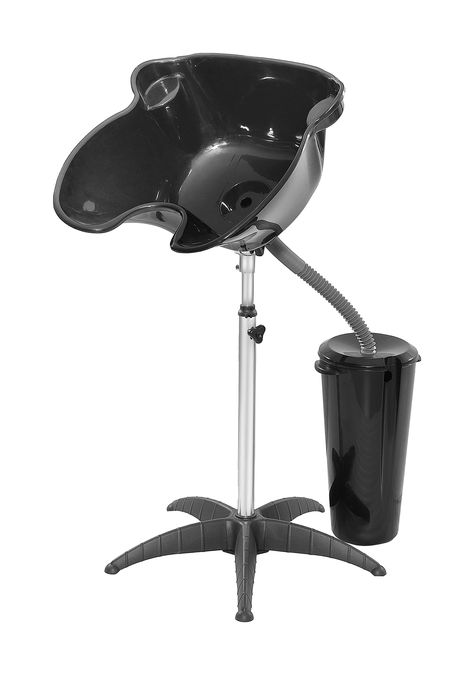 PRICES MAY VARY. Adjustable salon shampoo, height adjustable, shampoo sink can be adjusted front and rear, beauty salon, barber shop, outdoor, home, the elderly, pregnant women or people with reduced mobility shampoo, flushing Deep shampoo bowl, ABS material and stainless steel rod, easy to install, easy to clean and maintain, base diameter: 25.1in, large base, light and stable, optimized space The portable mobile flush basin is light in weight and easy to carry. Just sit in a suitable chair or Simple Salon Ideas, Cosmetology Ideas, Hair Washing Sink, Hair Salon Equipment, Salon Hair Dryer, Salon Shampoo, Shampoo Bowl, Shampoo Chair, Shampoo Bowls