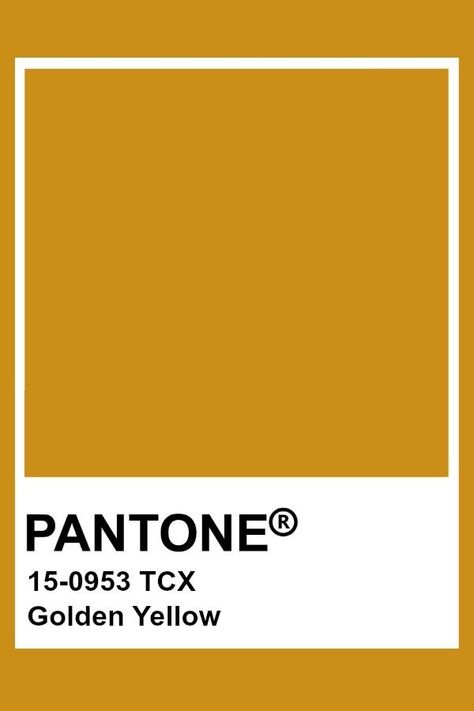 Pantone Shades Of Yellow, Deep Yellow Color, Pantone Yellow Shades, Golden Yellow Color Palette, Pantone Colors Yellow, Golden Pantone, Mustard Yellow Pantone, Golden Colour Palette, Golden Palette