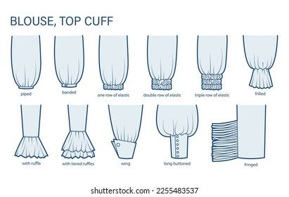 332 Types Cuffs Images, Stock Photos, 3D objects, & Vectors | Shutterstock Types Of Ties, Styling Outfits, Fashion Illustration Tutorial, Illustration Tutorial, Leg Of Mutton Sleeve, Fashion Design Sketch, Fashion Illustration Sketches Dresses, Flat Sketches, Fashion Vocabulary