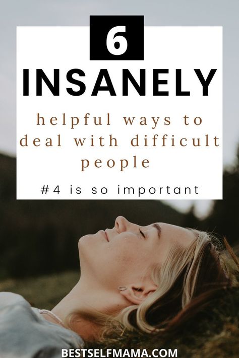 Looking for some tips on how to deal with difficult people or situations. These simple ideas are here to help you. Use this information to learn how to better deal with difficult people in your day to day life. #lifeimprovement #selfimprovement #howtodealwithdifficultpeople #personalgrowth #personaldevelopment Dealing With Difficult People, Difficult People, Life Improvement, Day To Day, Simple Ideas, To Day, Personal Growth, Self Improvement, Personal Development