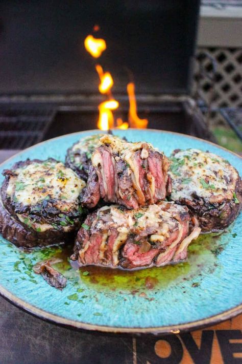 French Onion Steak Pinwheels - Over The Fire Cooking French Onion Steak, Onion Steak, Steak Pinwheels, Classic French Onion Soup, Fire Cooking, Open Fire, Skirt Steak, French Onion, Beef Dishes