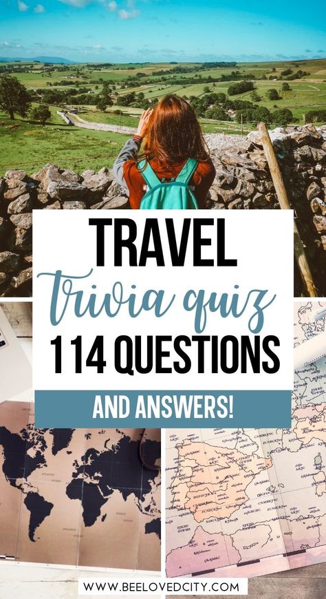 The Ultimate Travel Trivia: 114 Travel Quiz Questions - BeeLoved City World Trivia Questions And Answers, Travel Trivia Questions And Answers, Geography Trivia Questions And Answers, Travel Trivia Questions, Trivia Quiz Questions, Geography Quizzes, Geography Trivia, World Quiz, Travel Trivia