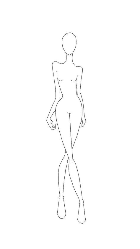 Fashion Illustration Template, Illustration Design Graphique, Croquis Fashion, Fashion Figure Templates, Fashion Illustration Poses, Fashion Model Sketch, Fashion Figure Drawing, Fashion Design Template, Fashion Illustrations Techniques