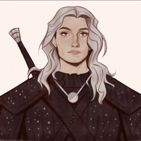 Female Geralt, Female Witcher, Stephanie Pepper, Fic Inspiration, Oc Faceclaim, Witcher Art, Dnd Art, Fantasy Inspiration, Character Development