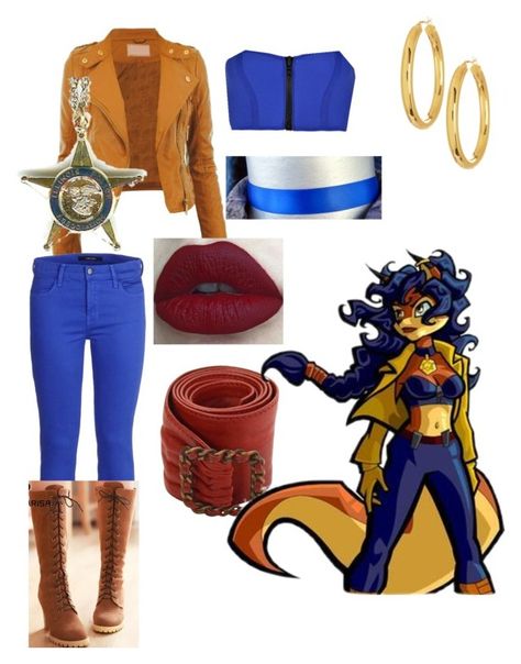 "carmalita fox" by starbucksstarbucks on Polyvore featuricarmalitang art Carmelita Fox Cosplay, Dorothy Costume Diy, Dorothy Costume, Fox Costume, Celebrity Halloween Costumes, Cosplay Diy, Playing Dress Up, Avatar, Halloween Costumes