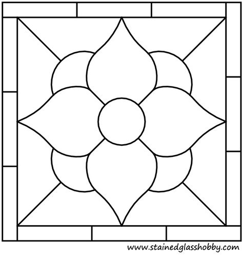 Stained Glass Mandala, Stained Glass Mosaic Patterns, Geometric Flower Pattern, Stain Glass Patterns, Stained Glass Quilt, Stained Glass Patterns Free, Mosaic Stained, Stained Glass Flowers, Stained Glass Lamps