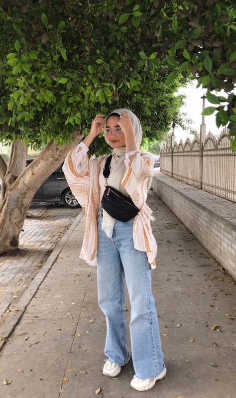 Summer Hijab Outfits, Hijabi Summer Outfits, Hijabi Fashion Summer, Hijab Outfit Summer, Modest Hijabi Outfits, Modest Outfits Muslim, Outfits Muslim, Hijab Summer, Modest Summer Fashion