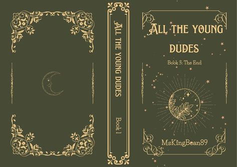 All The Young Dudes Book, Book Rebinding, Book Cover Art Design, غلاف الكتاب, Book Cover Design Inspiration, Book Binding Diy, All The Young Dudes, 카드 디자인, Vintage Book Covers