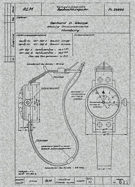 Schematic-WF Flieger Watch, Watch Concept, The Offspring, Monochrome Watches, Dog Fabric, Aviator Watch, Pilot Watch, The Pilot, Sport Watches