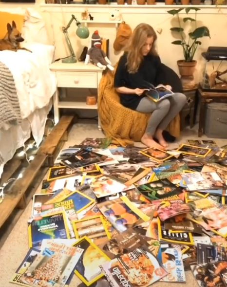 19-Yr-Old Transforms Magazines Grandpa Gave Her Into Breathtaking Masterpieces. – InspireMore Old Magazine Crafts, Old Book Art, Diy Old Books, Paper Crafts Magazine, Whimsical Art Paintings, Collage Portrait, Recycled Art Projects, Art Journal Tutorial, Magazine Pictures