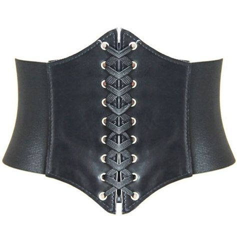 PRICES MAY VARY. Combination of Premium Faux Leather + Elastic Band + Sticky Tape Closure 【Wide Cinch Belt】 The waist girdle is comfortable and durable for long wear. The 8" width of the elastic waistband will make your waist more curvier and slimmer. An essential accessory to change the look of your costume in seconds. 【Vintage Style Dress Belt for Women 】 Classic vintage style leather lace-up tied waspie corset belt, is made of polyester and PU leather. Front: combination of premium faux leath Waspie Corset, Corset Waist Belt, Corset Belts, Bob Chapeau, Leather Corset Belt, Classic Vintage Style, Cinch Belt, Gothic Corset, Corset Belt