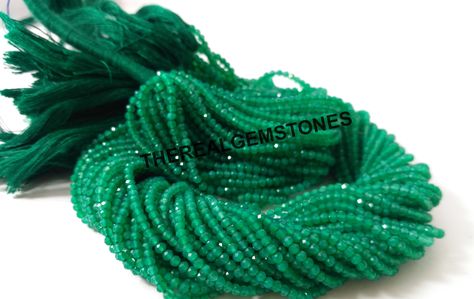 Green Onyx Jewelry, Semi Precious Necklace, Green Onyx Stone, Micro Beads, Gemstone Beads Wholesale, Gemstone Beads Jewelry, Jewelry Making Necklace, Onyx Jewelry, Onyx Bead