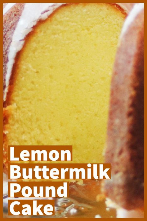 Looking for an over the top lemon dessert? This luscious lemon buttermilk pound cake is it. A simple pound cake recipe loaded with vibrant lemon flabor and topped with a tangy lemon glaze. Clike here for this easy, homemade, from scratch pound cake recipe. #poundcakelove Lemon Buttermilk Pound Cake With Glaze, Recipes For Pound Cakes, Lemon Buttermilk Pound Cake Recipes Moist, Moist Lemon Pound Cake With Glaze, Homemade Lemon Pound Cake With Glaze, Old Fashioned Lemon Pound Cake, 7up Pound Cake Recipes Moist, Southern Pound Cake Recipes Moist, Buttermilk Pound Cake Recipes Moist