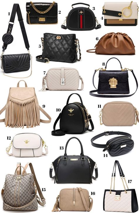 Best Handbags On Amazon, Amazon Bags Handbags, Best Amazon Purses, Amazon Bags, Elle Bag, Amazon Bag, Purse Trends, Boho Purse, Trendy Bags