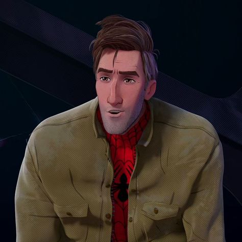 Spiderverse Peter B Parker, Peter B Parker, Spider Man Into The Spider Verse, Spiderman Suits, Spaider Man, Into The Spider Verse, Spiderman 3, Pretty Pink Princess, Face Drawing Reference