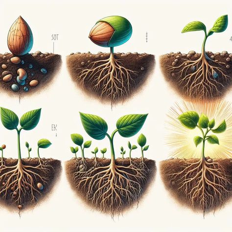 The Terrific Seed Germination Connection: A Janitor's Helper Seed Germination, The Supernatural, Growing Seeds, Life Form, Green Thumb, Seeds, Plants, Quick Saves