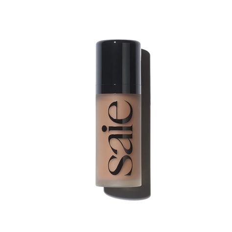 Saie Dew Bronze | Soft-Focus Effortless Liquid Bronzer Saie Bronzer Liquid, Saie Bronzing, Saie Beauty Bronzer, Natural Makeup Products Aesthetic, Saie Bronzing Drops, Gold Makeup Products, Dewy Makeup Products, Good Makeup Products, Trendy Makeup Products