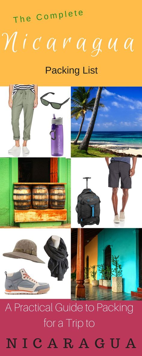 The only thing that makes knowing what to pack for Nicaragua tricky is the diversity of experiences this charming country offers. Here's a complete packing list for Nicaragua that has you covered for everything from heading down river in a canoe to climbing a volcano or exploring the beautiful colonial cities. #nicaragua #packingtips #packinglist #travel Kayak Tips, Kayaking Ideas, Kayak Ideas, Wooden Kayak, Recreational Kayak, Nicaragua Travel, Tandem Kayaking, Ultimate Packing List, Kayak Paddle