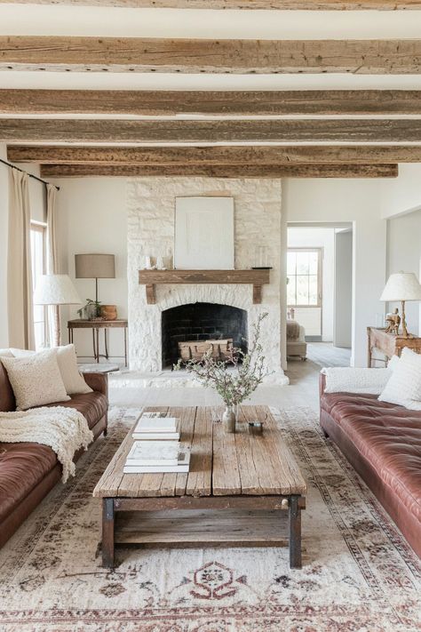 Country Decor Ideas: Bringing Rustic Charm to Every Room – Everyday Inspo Country Chic Interior, Rustic French Country Living Room, Rustic Chic Home Decor, Rustic Charm Decor, Rustic Farmhouse Ideas, Country Decor Ideas, Modern Cottage Style, Rustic Country Decor, Rustic French Country