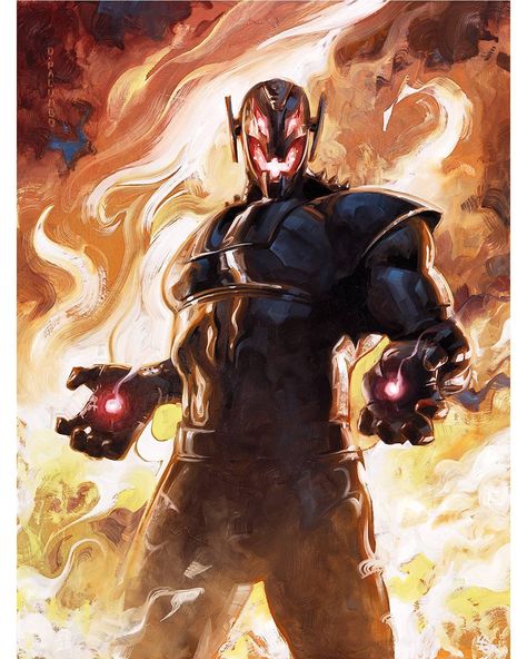 David Palumbo on Instagram: “"Ultron" from Marvel Masterpieces 2020. I've just added available originals to my site, link in my bio! . . 12x16 inches, oil on panel . .…” Ultron Comic, Ultron Wallpaper, Ultron Marvel, Marvel Masterpieces, Comic Book Villains, Marvel Character Design, Marvel Infinity, Marvel Superheroes Art, Comic Villains