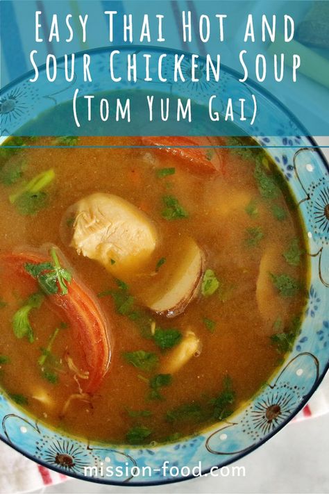 Tom Yam Soup Recipe, Tum Yum Soup, Tom Yum Gai, Thai Hot And Sour Soup, Nam Prik Pao, Tom Yum Soup Recipe, Thai Soup Recipes, Thai Chili Paste, Nam Prik