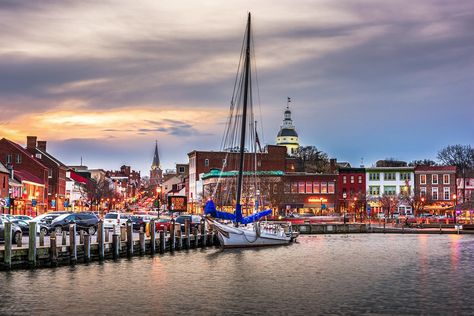 Chesapeake Bay Bridge, Long Weekend Trips, Scenic Road Trip, Annapolis Maryland, Eastern Shore, Chesapeake Bay, Most Beautiful Cities, Weekend Trips, Aerial View