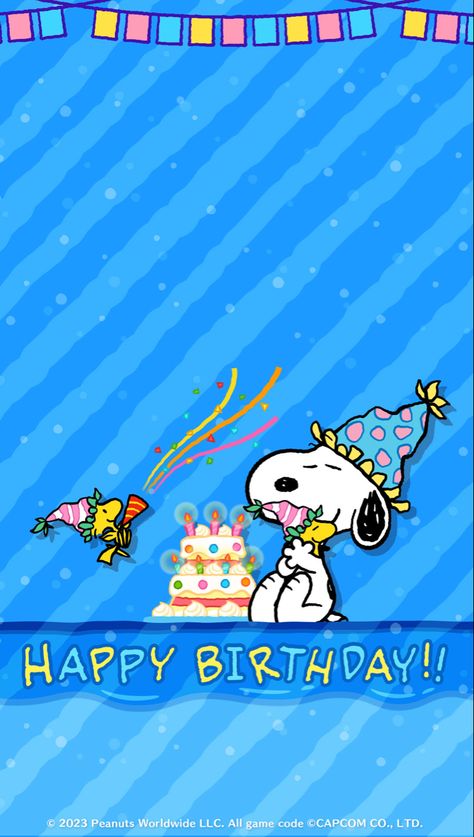 Peanuts Happy Birthday, Peanuts Cartoon Characters, Peanuts Wallpaper, Happy Birthday Wishes Pics, Birthday Wishes Pics, Class Pet, Snoopy Birthday, Happy Birthday Wallpaper, Happy Birthday Girls