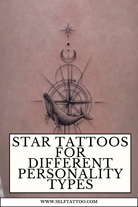 small star tattoos, star tattoos for men, star tattoos designs, moon and star tattoo designs, tiny star tattoos for women Simple Star Tattoo, Star Tattoos For Women, A Star Tattoo, Moon And Star Tattoo, Traditional Sailor Tattoos, Tattoo Touch Up, Star Tattoos For Men, Self Tattoo, Nautical Star Tattoos