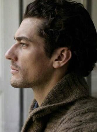 Side profile! Side View Of Face, Tall Dark Handsome, Hooked Nose, Side Portrait, Sean O'pry, Male Profile, Profile Drawing, Face Profile, David James Gandy